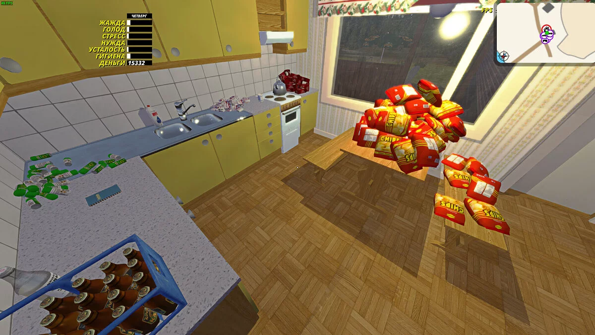 My Summer Car — Tüm araçlara erişim, numaralı Satsuma, dolu bir iyilik evi, odun, saat