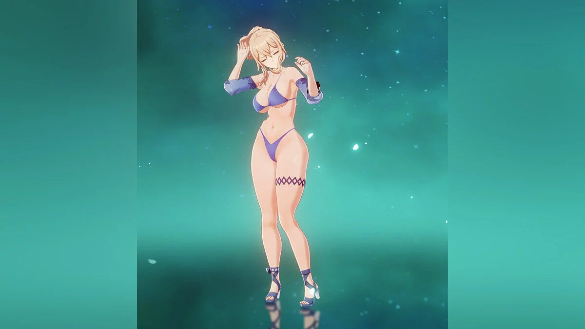 Genshin Impact — Genie in a swimsuit