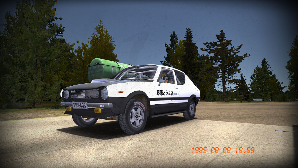 My Summer Car — Rally ready Satsuma, 8350 marks, numbers received