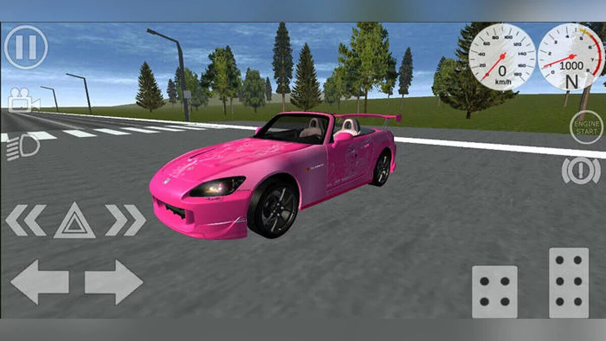 Simple Car Crash Physics Sim — Honda s2000 Rápido y Furioso