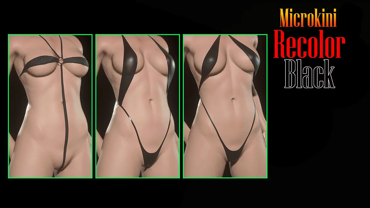 Resident Evil 4 Remake (2023) — Ashley için Mikro Bikini
