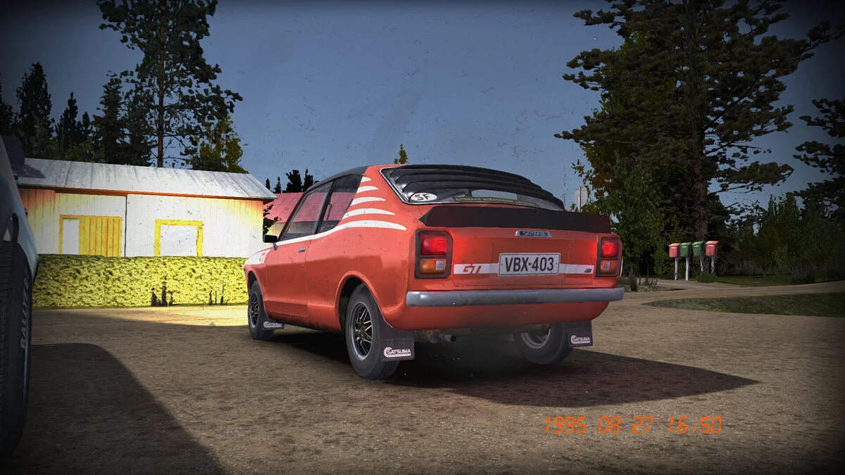 My Summer Car — Afişteki Kırmızı GT Satsuma