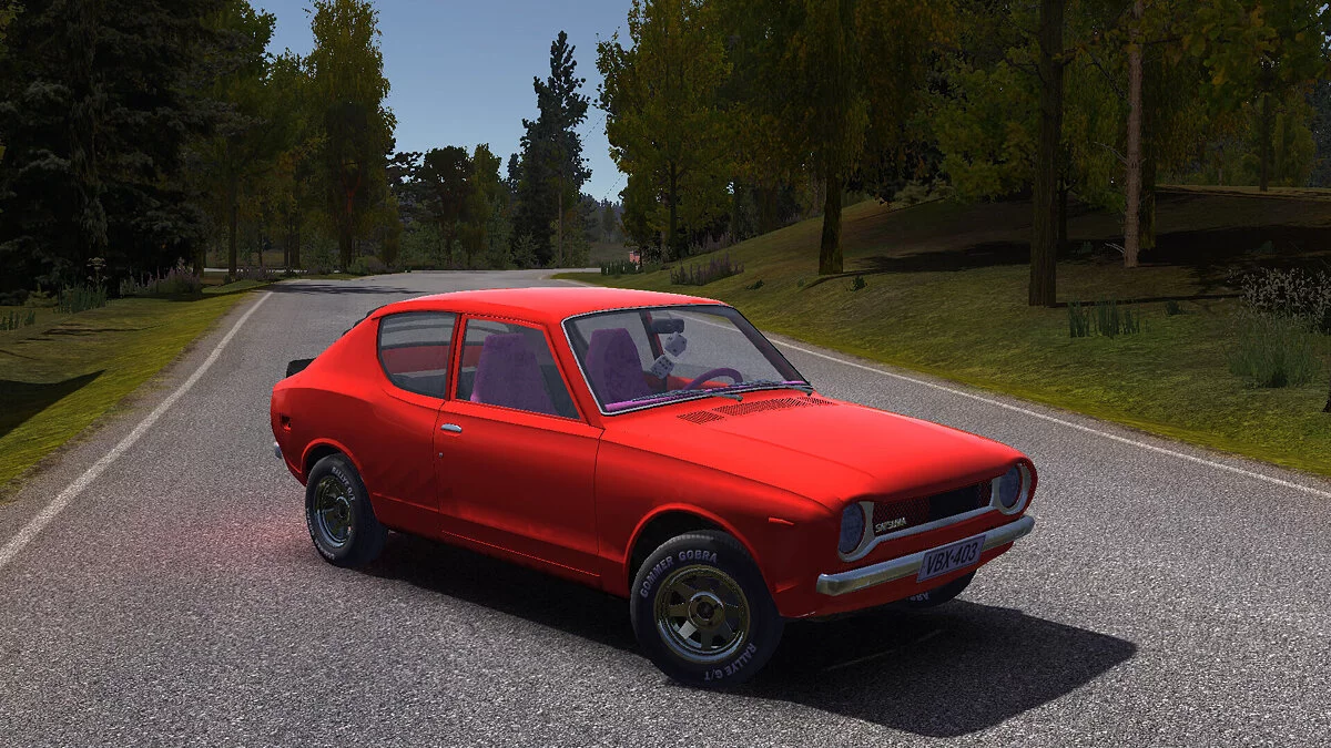 My Summer Car — Червона Satsuma AMP з обкладинки гри