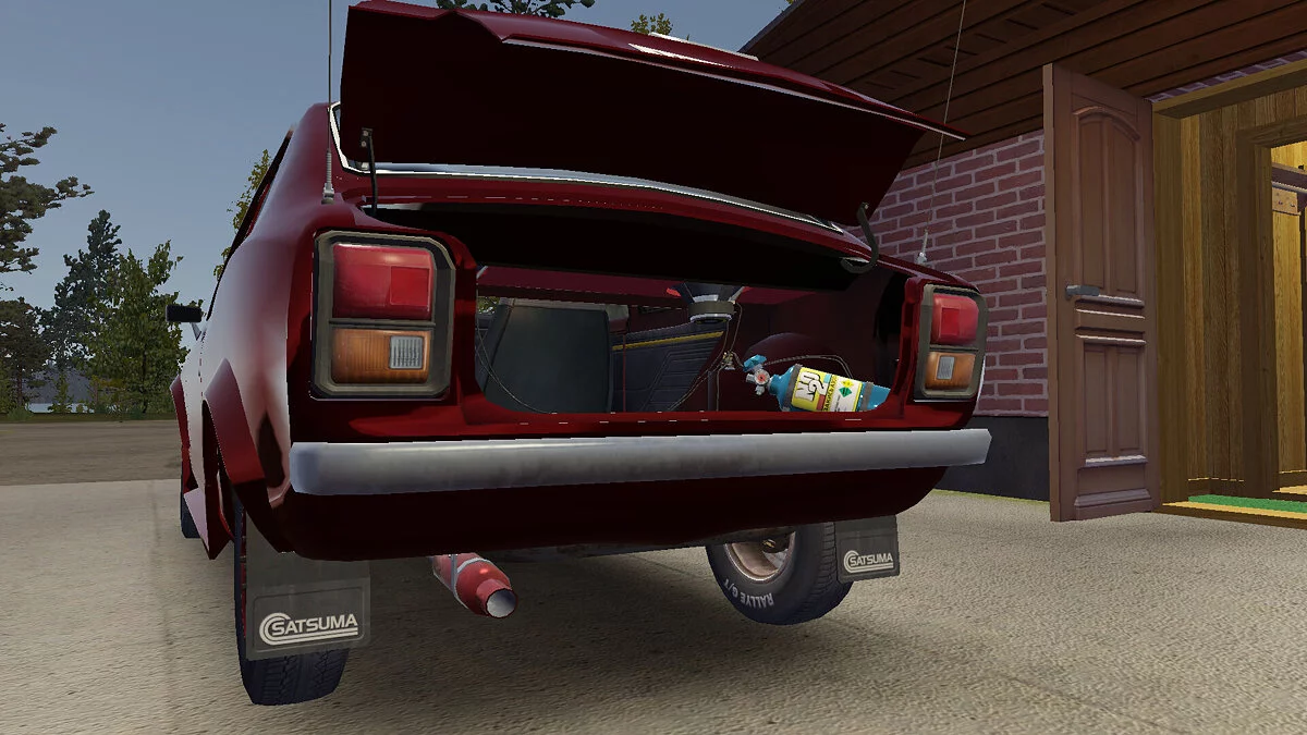 My Summer Car — Красная Satsuma, базовые предметы, начало прохождения, все ключи