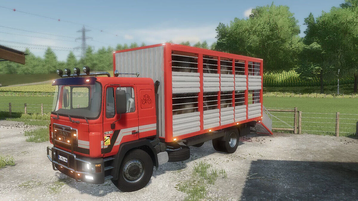 Farming Simulator 22 — Livestock Transporter MAN 19.403