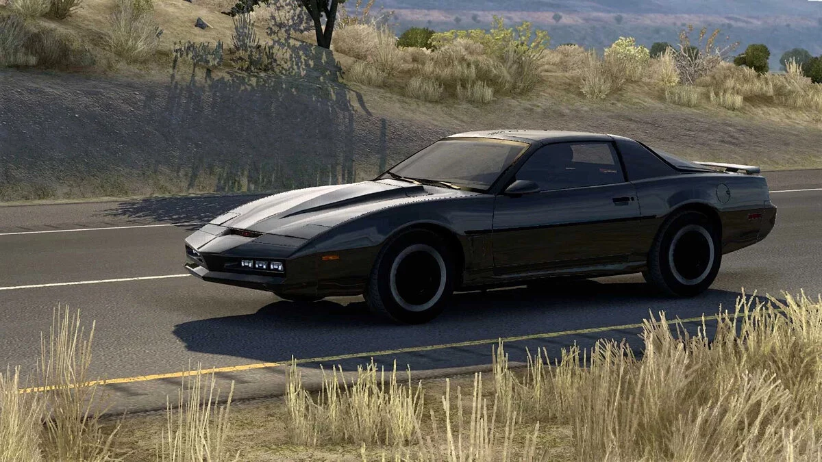 American Truck Simulator — Car from the series “Knight Rider”