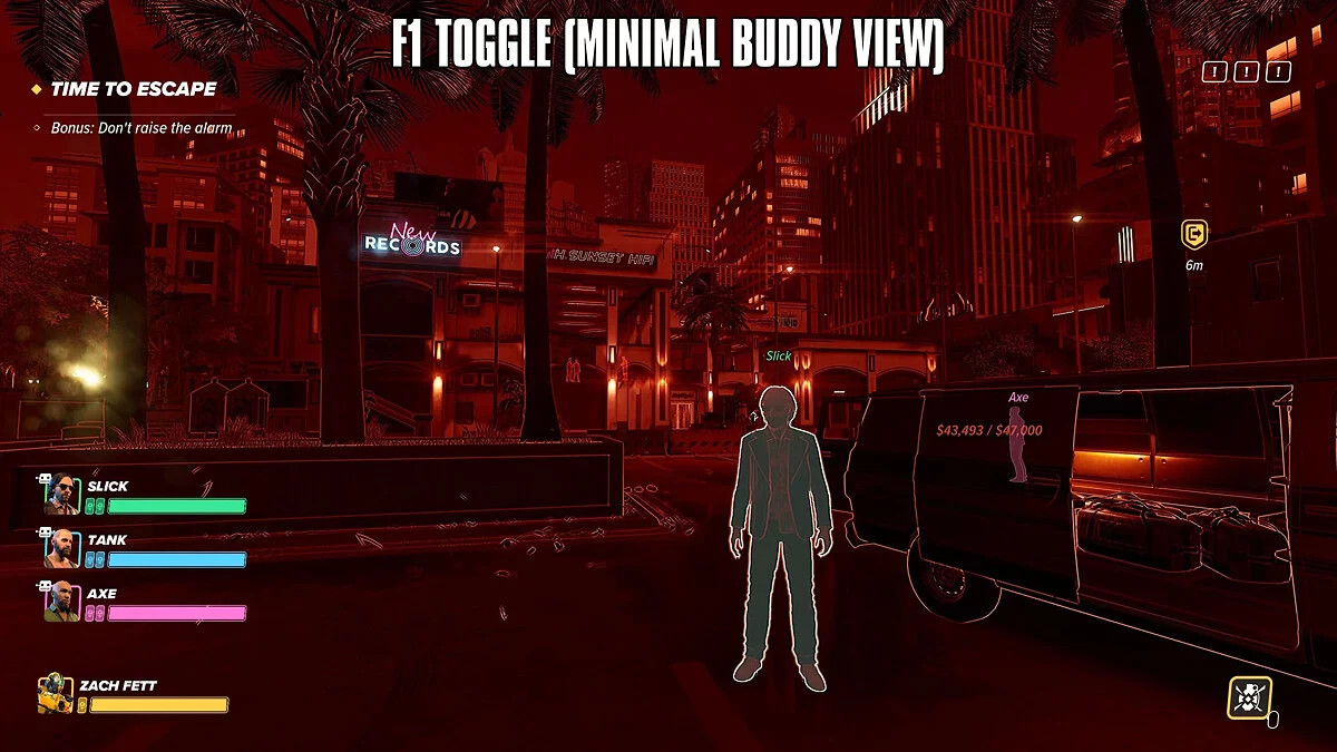 Crime Boss: Rockay City — Arayüzü Devre Dışı Bırakma