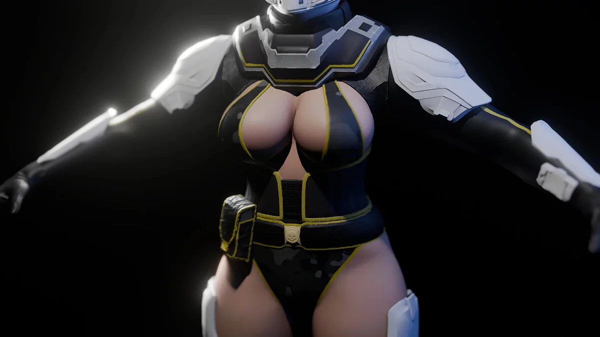 Helldivers 2 — Jane medio desnuda