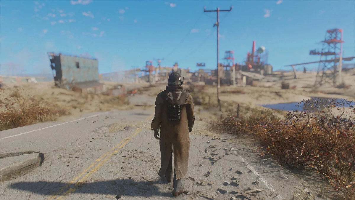 Fallout 4: Game of the Year Edition — Mojave Desert instead of Commonwealth