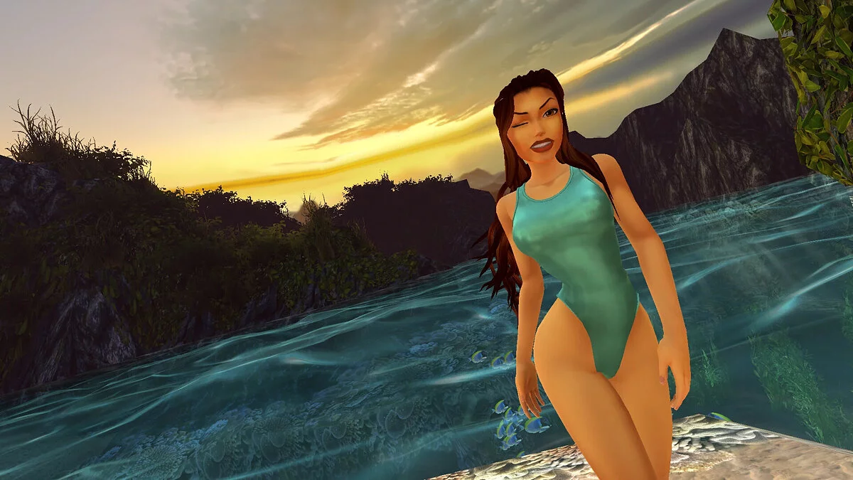 Tomb Raider 1-3 Remastered — Розпущене волосся Лари