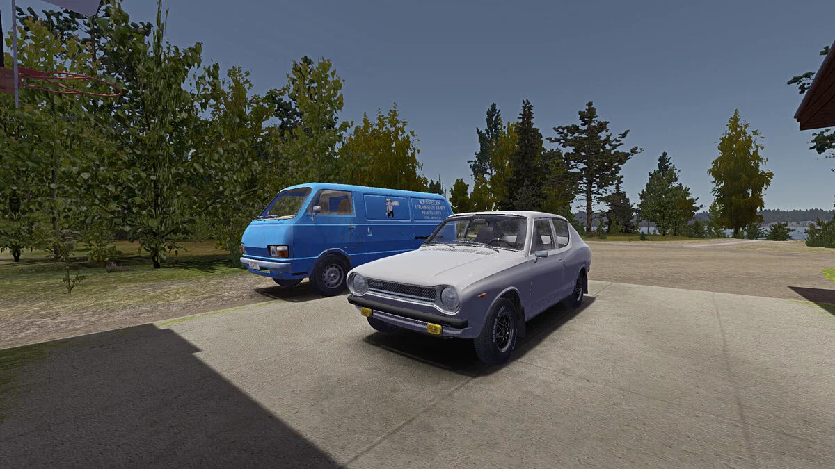 My Summer Car — Satsuma half stock, 4500 marks in the account, the plot is not touched