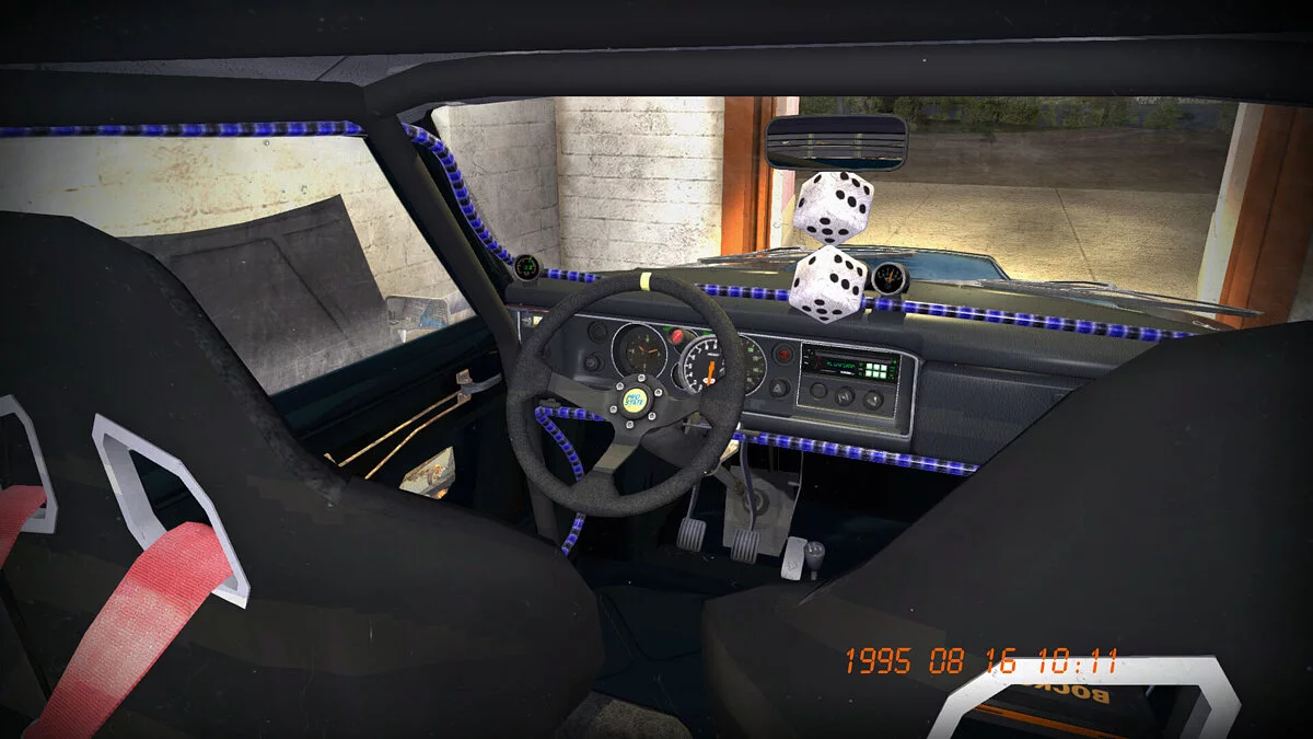 My Summer Car — Синяя спорт Satsuma, есть чемоданчик