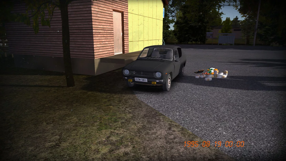 My Summer Car — Satsuma recopilado con números, 7315 puntos en la cuenta.