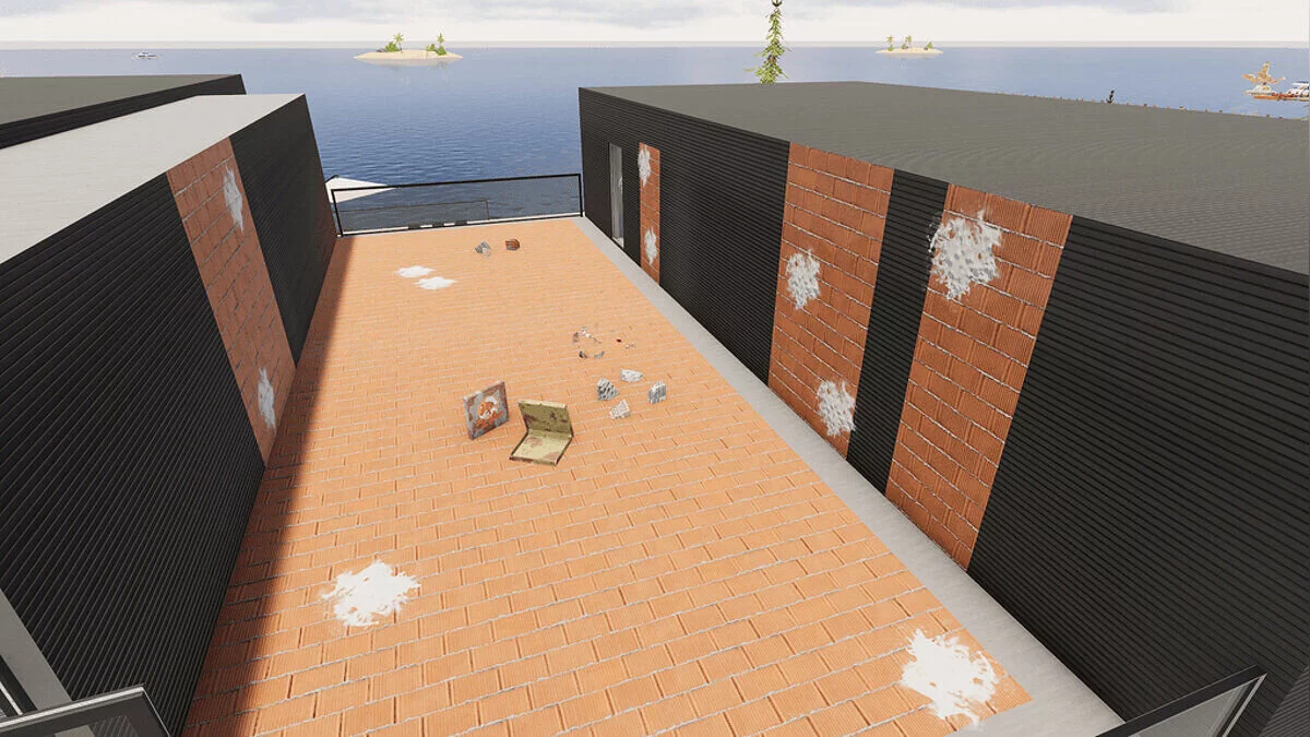 House Flipper 2 — Терраса с видом на горизонт