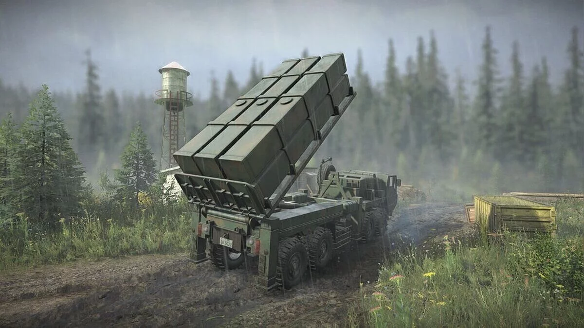 SnowRunner — Тяжелая ремонтно-эвакуационная машина GSDF