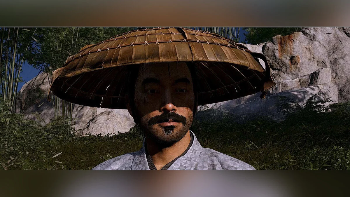 Ghost of Tsushima: Director&#039;s Cut — Bigote y perilla