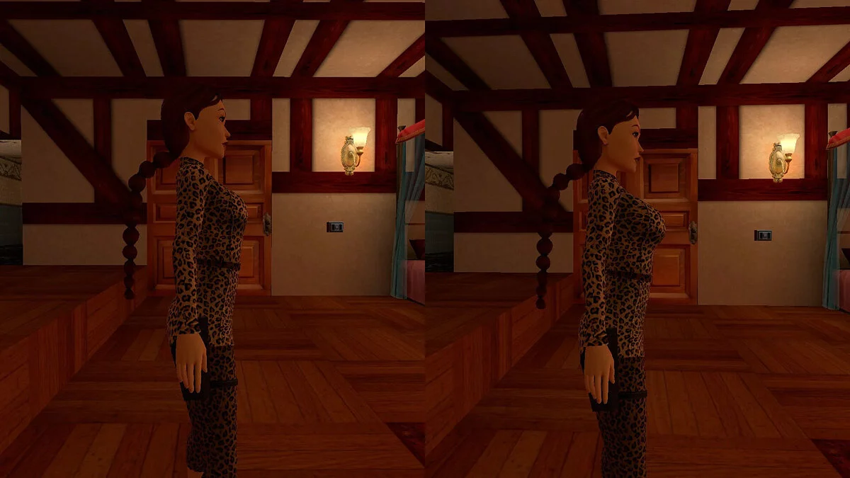 Tomb Raider 1-3 Remastered — Збільшення грудей