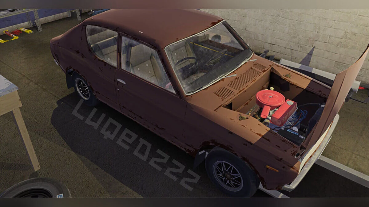 My Summer Car — Estado de fábrica, garaje lleno de tuning.