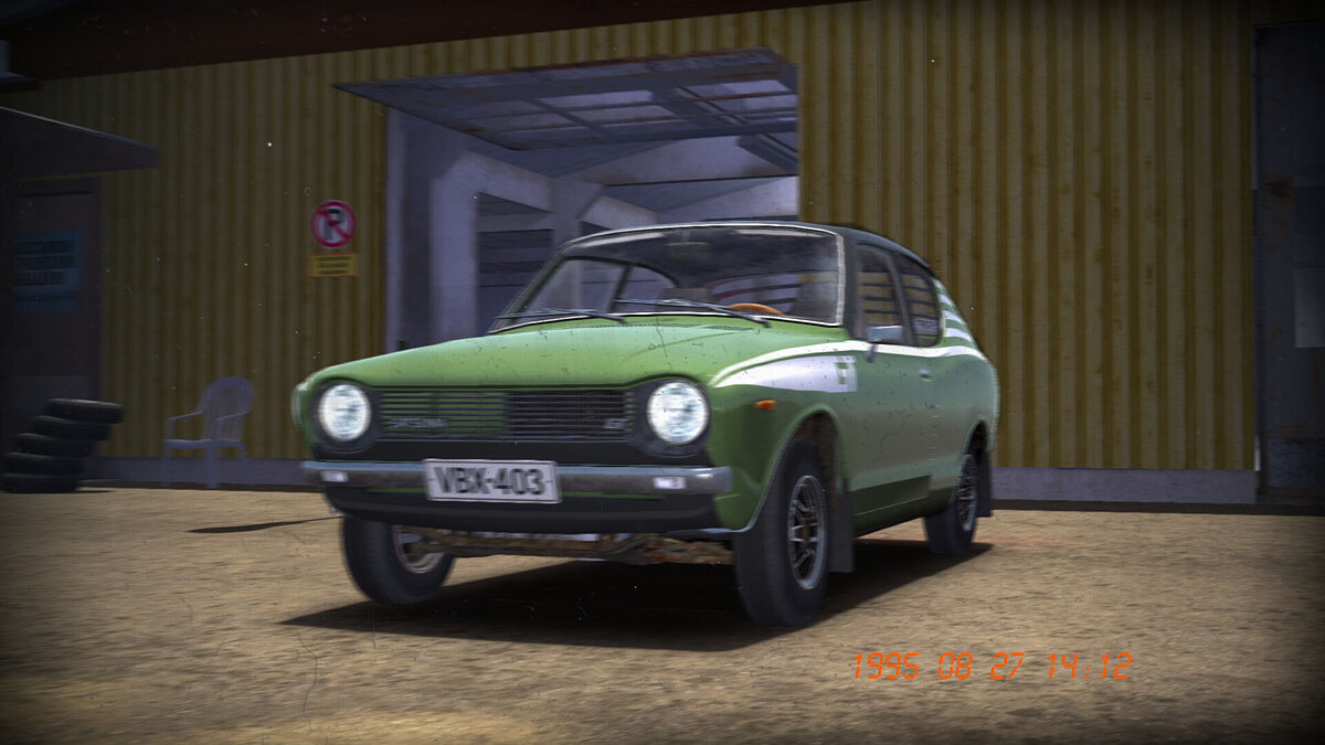 My Summer Car — Green GT Satsuma like on the poster