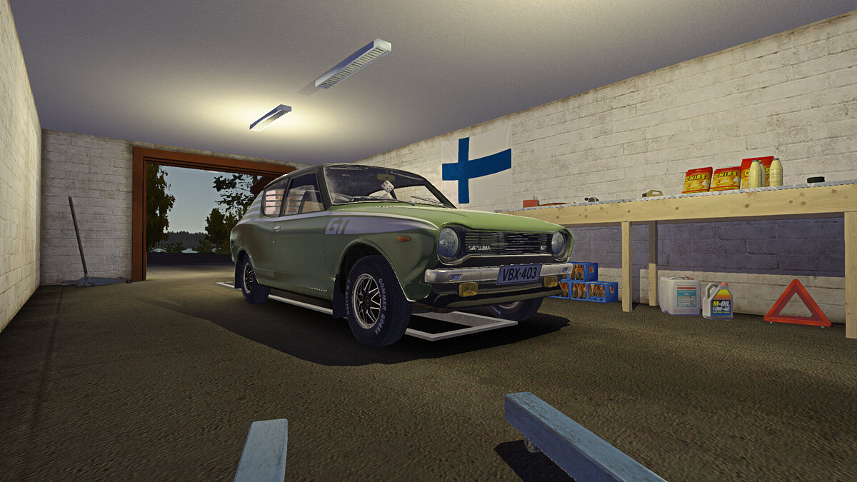 My Summer Car — Green Satsuma GT, 14327 on account