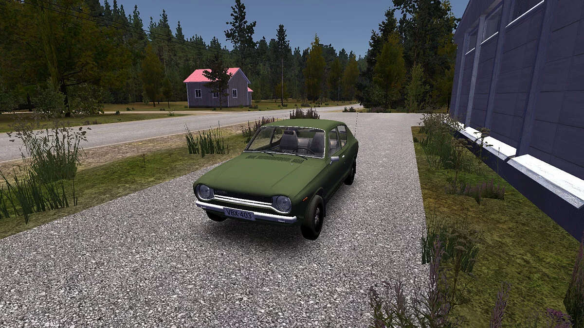 My Summer Car — Satsuma verde de fábrica.