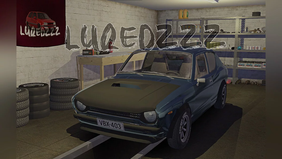 My Summer Car — The car is completely ready for anything, the house is full of food, the garage has absolutely all the parts