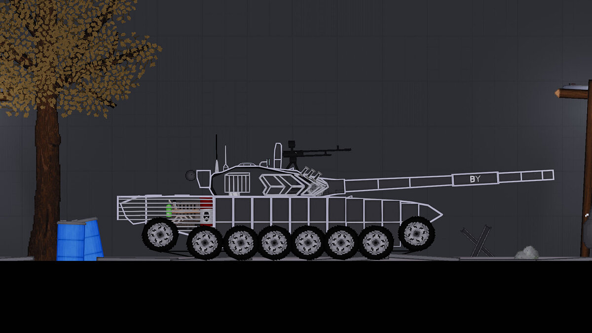 People Playground — Belarusian tank T-72BM2