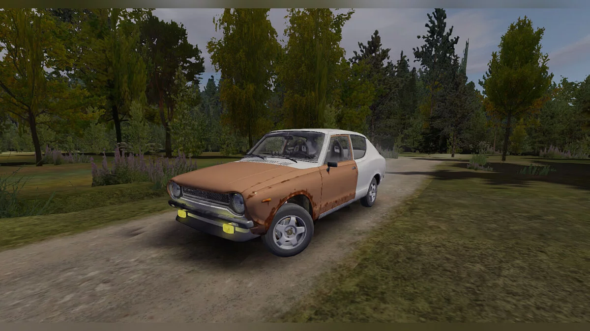 My Summer Car — Beige white tuned Satsuma, 120,000 marks