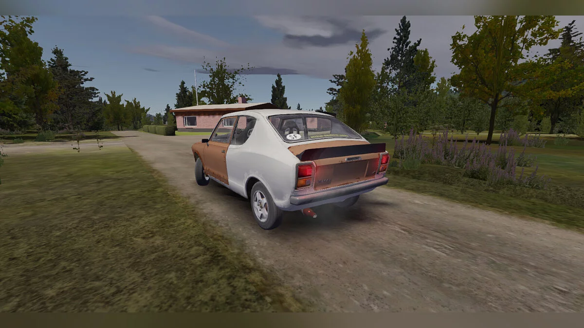 My Summer Car — Бежевая белая тюнингованная Сатсума, 120000 марок