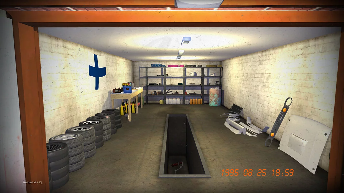 My Summer Car — Czarna Satsuma z używanym silnikiem do 180 km/h