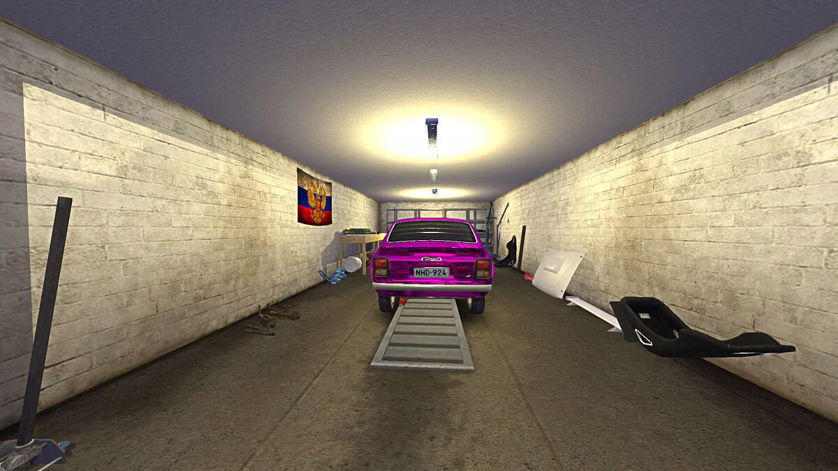 My Summer Car — Фіолетова Сатсума та всі автомобілі розблоковані