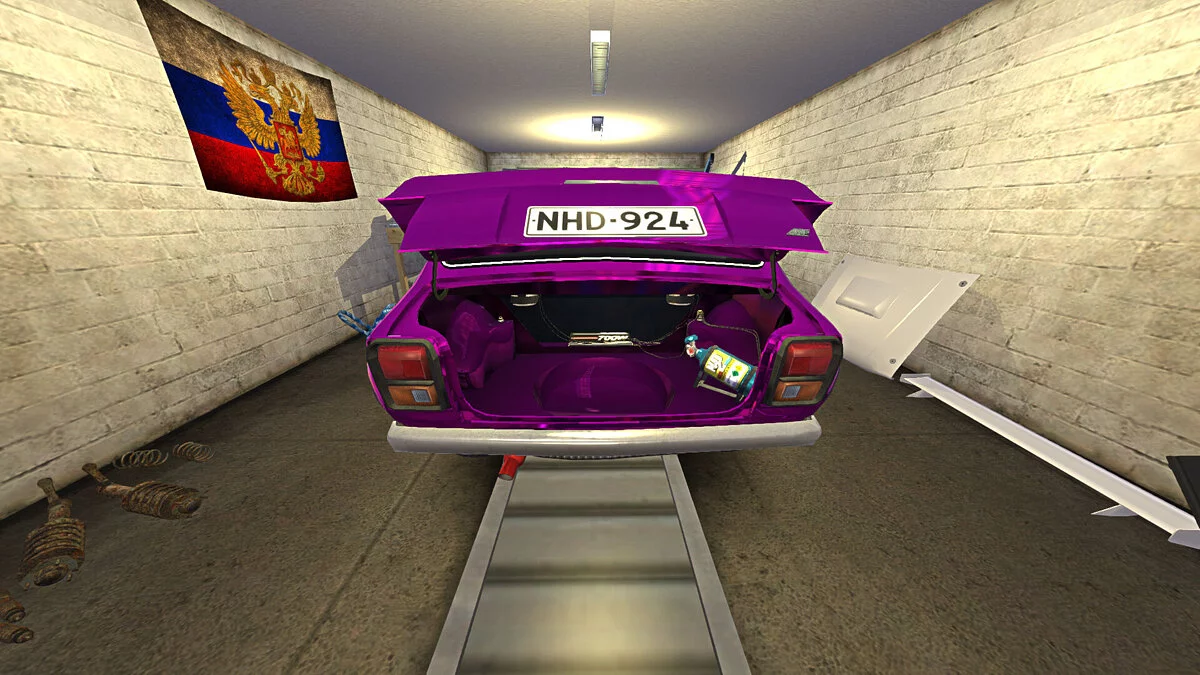 My Summer Car — Фіолетова Сатсума та всі автомобілі розблоковані