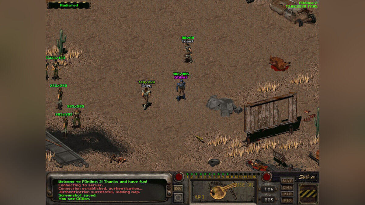 Fallout 2 — FOnline 3 - multiplayer