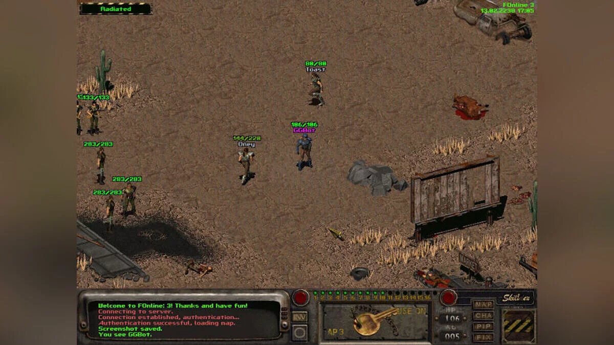 Fallout 2 — FOnline 3 - multijugador