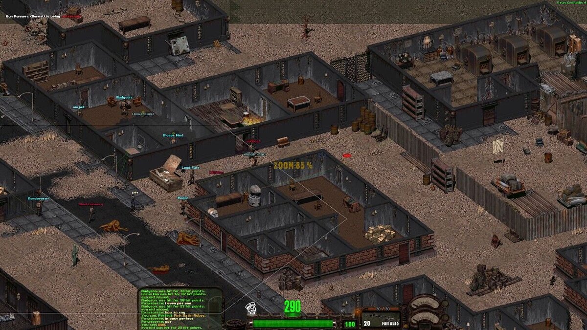 Fallout 2 — FOnline - multiplayer