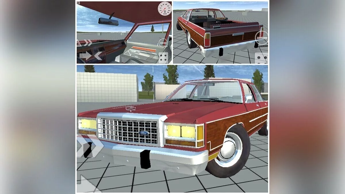 Simple Car Crash Physics Sim — Ford Corona Victoria 1987