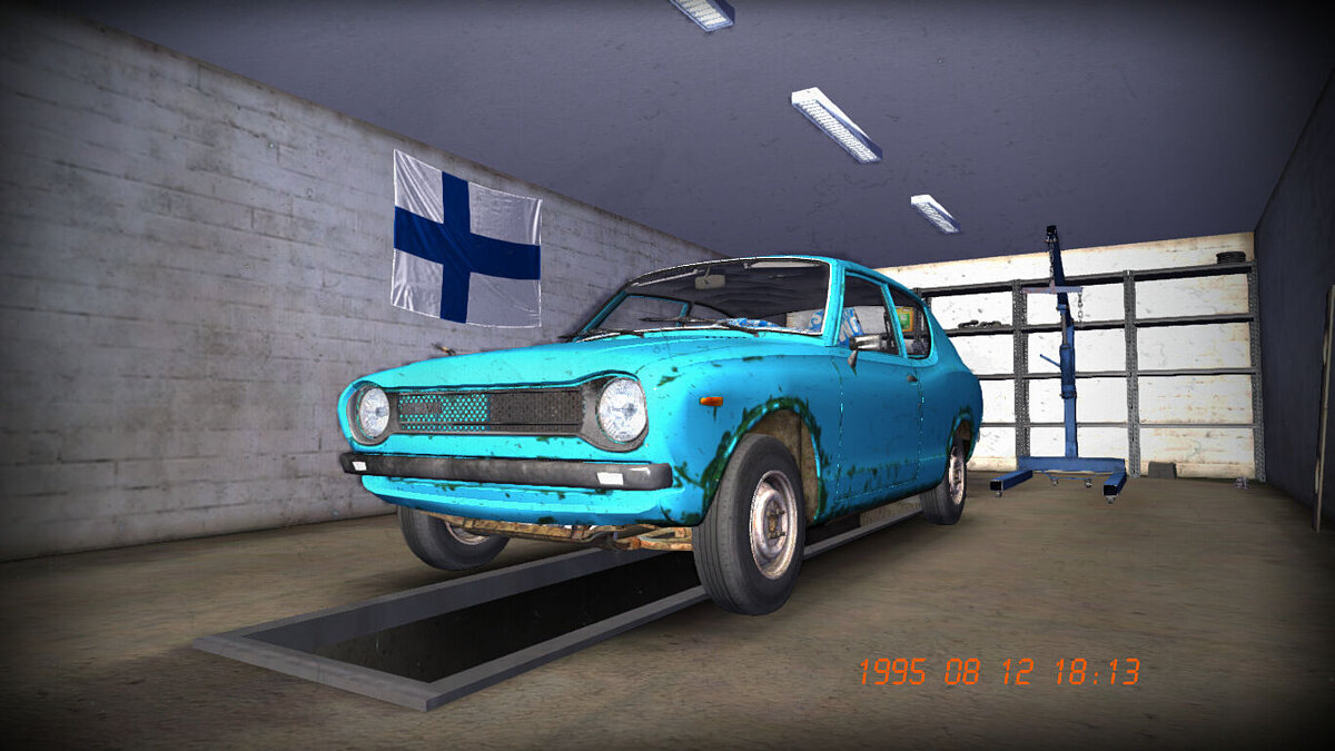 My Summer Car — Blue Satsuma, 30k marks, stock