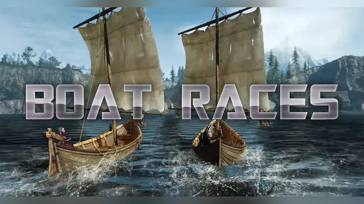 The Witcher 3: Wild Hunt - Complete Edition — Boat racing