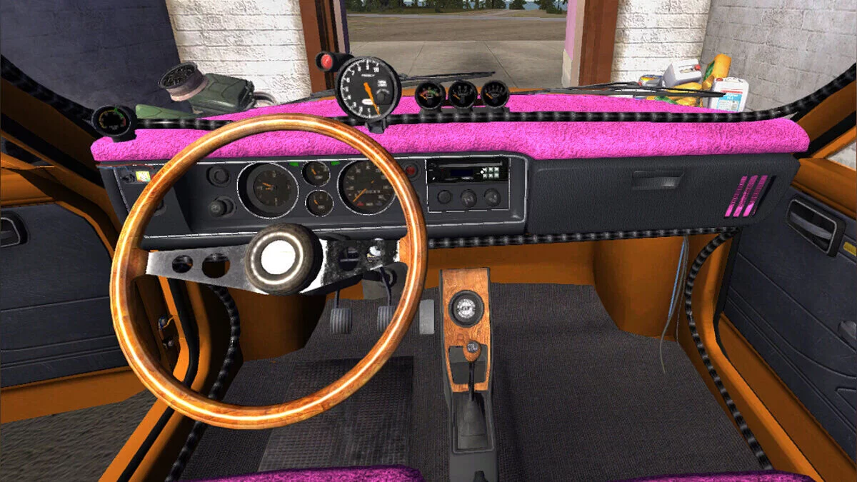 My Summer Car — Satsuma Laranja-Rosa de Corrida