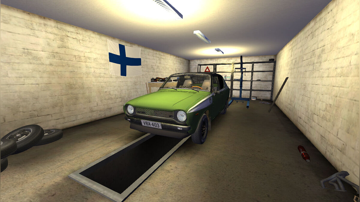 My Summer Car — GT Satsuma, 23 thousand marks on hand, the plot is untouched