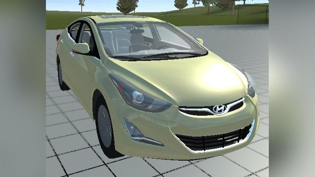 Simple Car Crash Physics Sim — Hyundai 2015