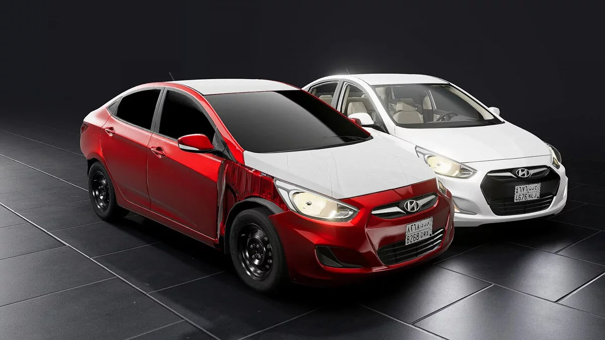 BeamNG.drive — Hyundai Accent/Solaris 2016-17