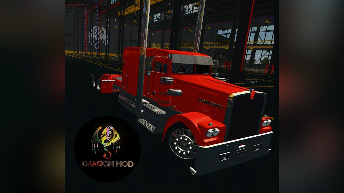 Simple Car Crash Physics Sim — Kenworth W900a años 80