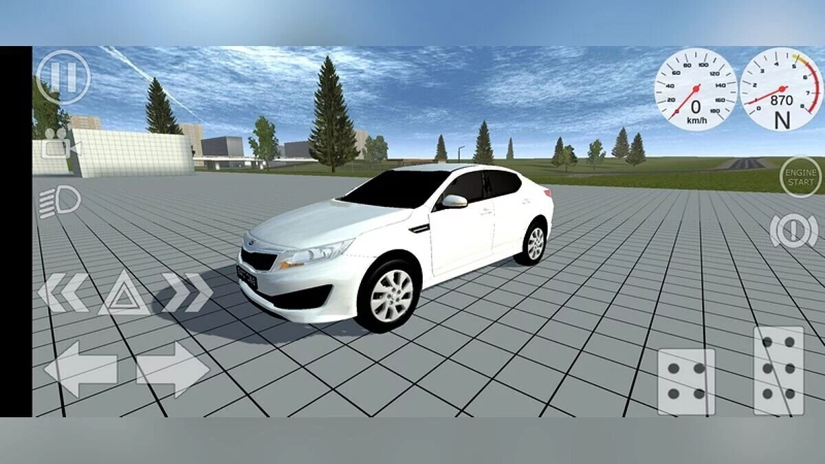 Simple Car Crash Physics Sim — Kia Optima 2015