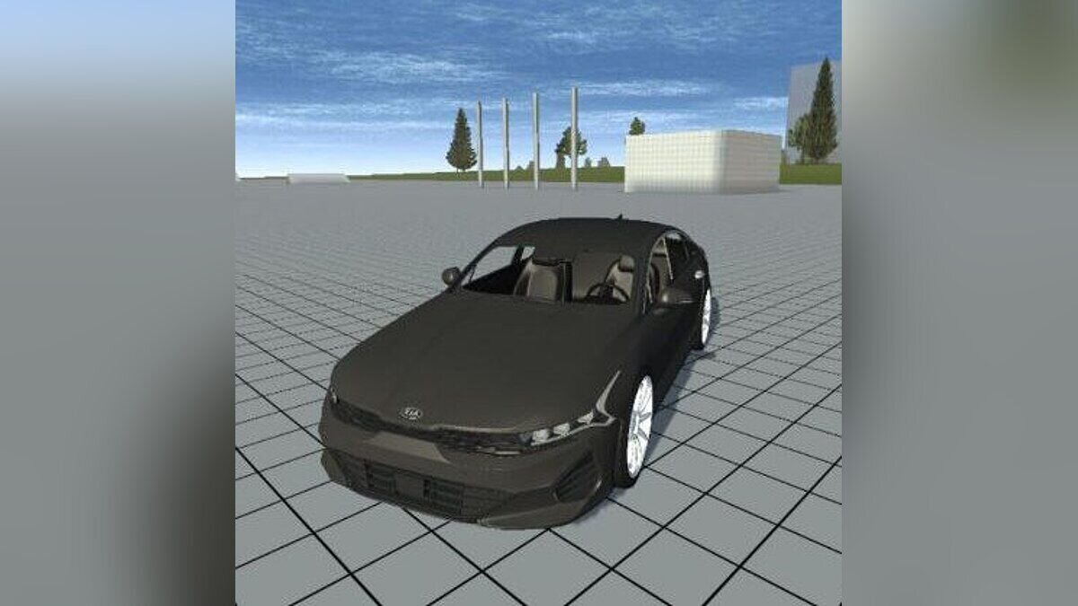 Simple Car Crash Physics Sim — Kia Optima K5