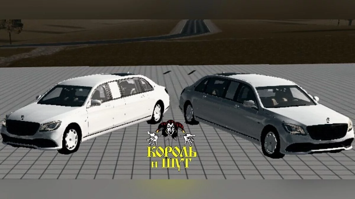 Simple Car Crash Physics Sim — Limousine W221 Pullman