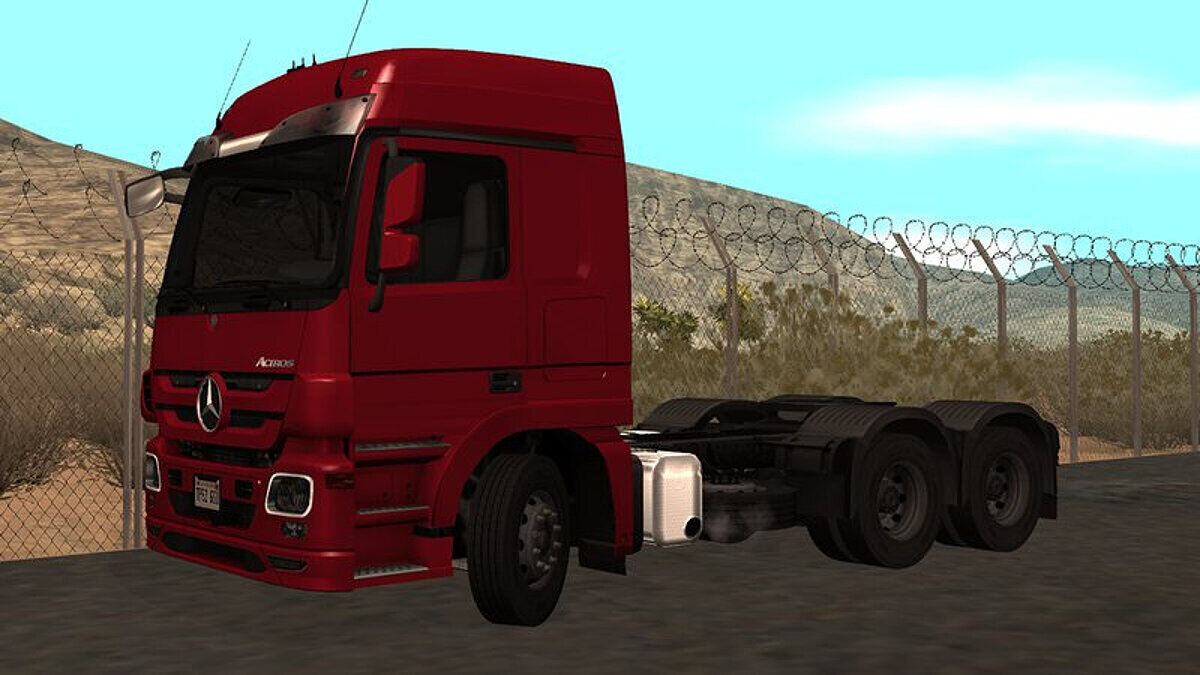 Simple Car Crash Physics Sim — Mercedes Actros