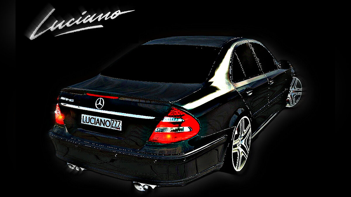 Simple Car Crash Physics Sim — Mercedes Benz E55 AMG (W211)