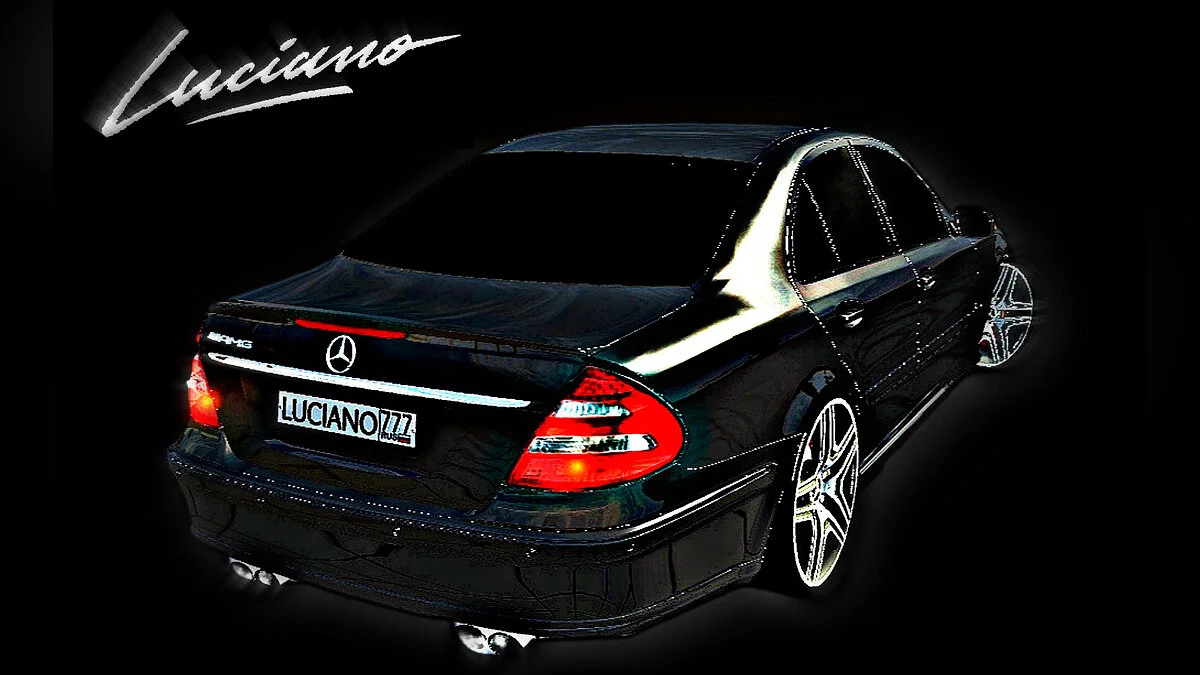 Simple Car Crash Physics Sim — Mercedes-Benz E55 AMG (W211)