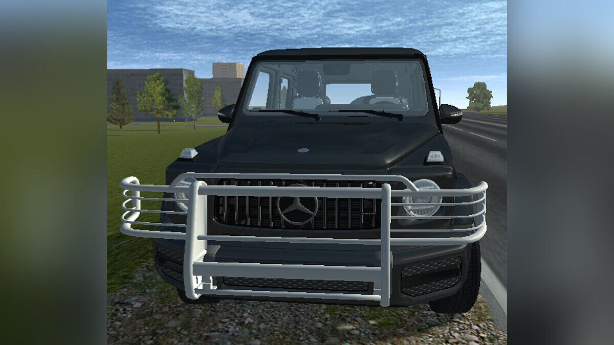 Simple Car Crash Physics Sim — Mercedes Benz W463